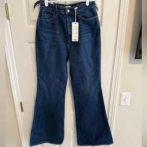 Wrangler Women's Dark Blue Flare Jeans